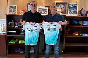 El delegado de Deportes anima a Juan Manuel Soto en su reto solidario