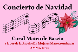 Cartel concierto de Navidad