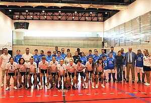 Alcalde felicita a los equipos femeninos y Genuine Xerez FC