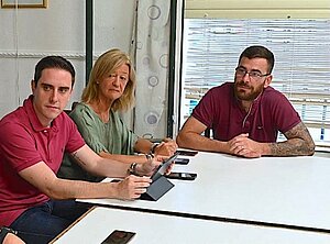 Jaime Espinar se ha reunido con la asociación de vecinos de San Telmo