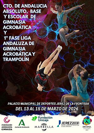 Cartel Campeonato de Gimnasia Acrobática