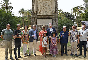 Alcaldesa asiste al homenaje a Williams Shakespeare