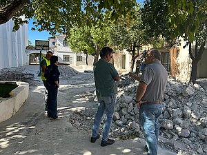 La delegada de Educación ha supervisado algunas actuaciones en centros educativos