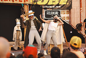 Obra de teatro Villamarta en clave de humor