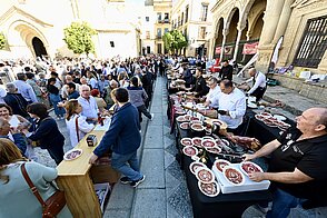 Cortadores de jamón solidarios