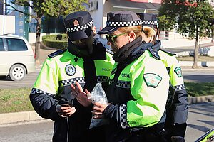 La Policía Local continúa celebrando controles en la ciudad
