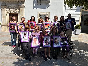 La exposición Tributo a las Nuestras ya se puede ver en la calle Corredera