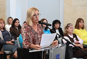 La presidenta de AMMA ha intervenido en el Pleno