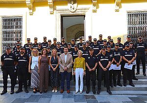 La alcaldesa preside la toma de posesión de los nuevos Policías Locales