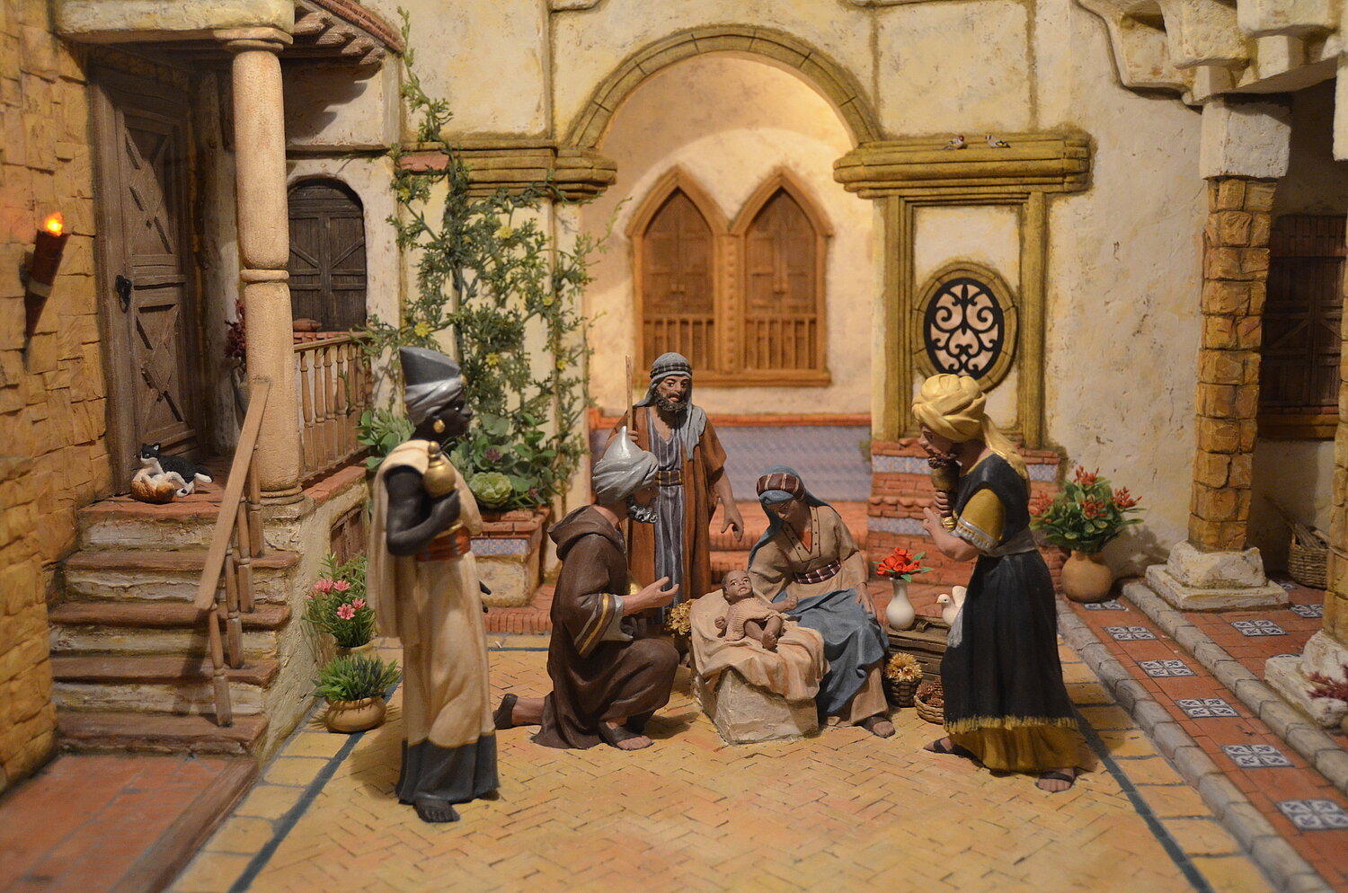 Dioramas de la XXXIV Exposición de Dioramas de Nacimientos de la Asociación de Belenistas de Jerez