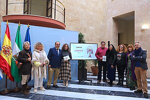 La teniente de alcaldesa durante la presentación de las actividades