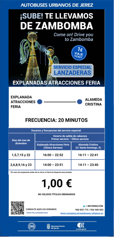 Lanzadera Explanada Feria - Cristina