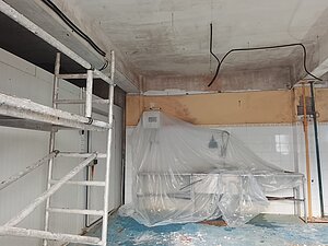 En el Zoo se están acometiendo obras de emergencia en la cocina-almacén