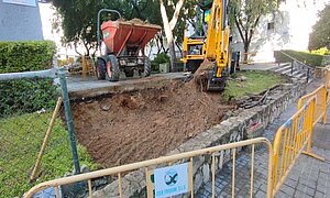 El Ayuntamiento está eliminando barreras arquitectónicas en Vallesequillo