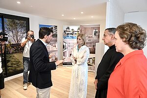 Archivo. La alcaldesa mantuvo un encuentro con la empresa Dimarala que construirá en La Milagrosa