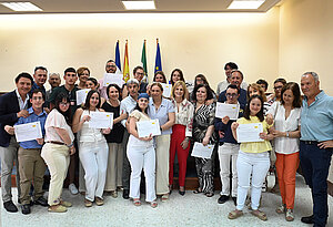 Alcaldesa clausura programa Labor@Jerez de la Junta de Andalucía