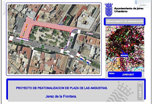 Proyecto Técnico Peatonalización dem la plaza de las Angustias