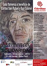 2013 Gala Flamenca Caritas San Rafael y San Gabriel