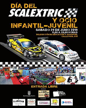 Cartel Scalextric