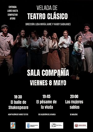 La Sala Compañía acoge una velada de teatro clásico