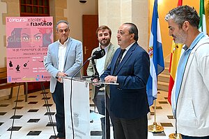 Francisco Zurita presenta el I Concurso escolar de flamenco