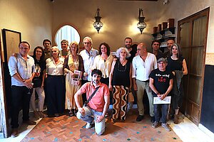 Fotografía de familia de la inauguración