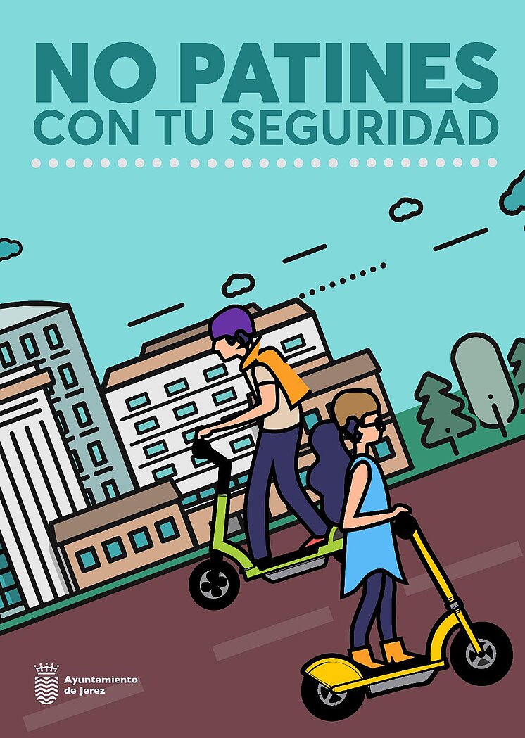 No patines con tu seguridad