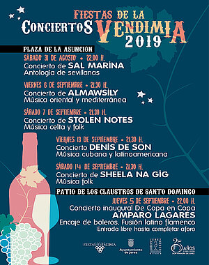Conciertos Fiestas de la Vendimia