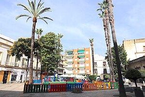 La Plaza del Progreso será una de las zonas donde actuará Endesa