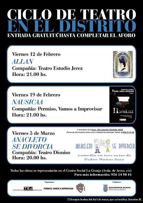 Imagen Cartel ciclo de teatro