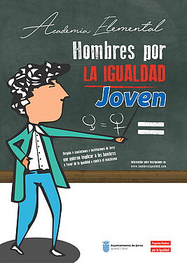 hombres igualdad joven