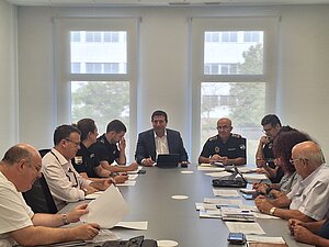 José Ignacio Martínez preside Mesa Técnica de Seguridad de Distritos
