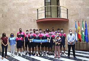 Equipo cadete del Xerez CD Baloncesto