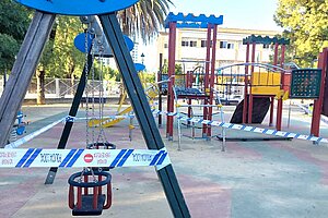 El Ayuntamiento lleva a cabo labores de mantenimiento en el parque del Retiro