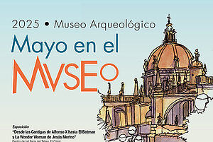 Cartel actividades Museo Arqueológico mayo