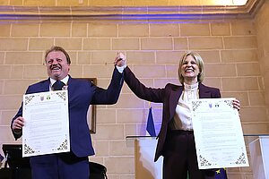 Jerez y Victoria han sellado su hermanamiento