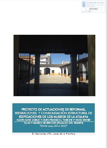 Pliegos Técnicos Reformas, reparaciones y consolidación estructural de edificaciones de los Museos de la Atalaya