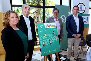 El delegado de Deportes presenta la final de la Liga Nacional Femenina