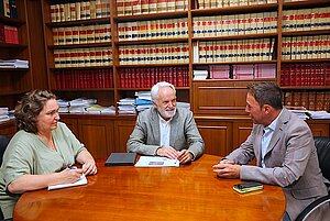 Ayuntamiento y Diputación siguen trabajando líneas de colaboración en materia de vivienda