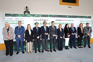 La alcaldesa participa en los desayunos informativos de Europa Press