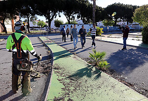 Visita al parque infantil de tráfico
