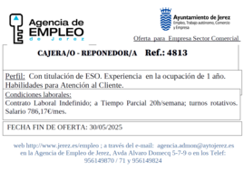 Oferta Agencia Empleo Jerez