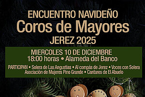 Cartel Encuentro Coro de Mayores