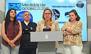 Yessika Quintero presenta la Feria Inclusiva