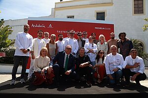 La alcaldesa asiste a la finalización del evento Tastes of Andalucía