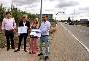 Nuevo acceso a Jerez Rotonda Michelín