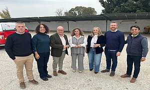 Susana Sánchez ha agradecido el trabajo realizado por Cruz Roja durante las inundaciones