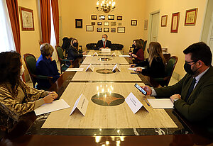 Reunión con el Colegio de Abogados de Jerez