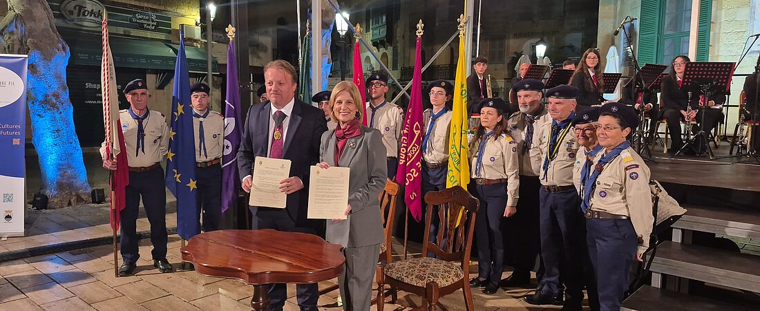 Jerez y Victoria han culminado su hermanamiento