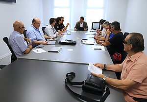 Miembros de la Mesa Técnica de Seguridad